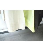 コットンラミースラブローン　2wayワンピース